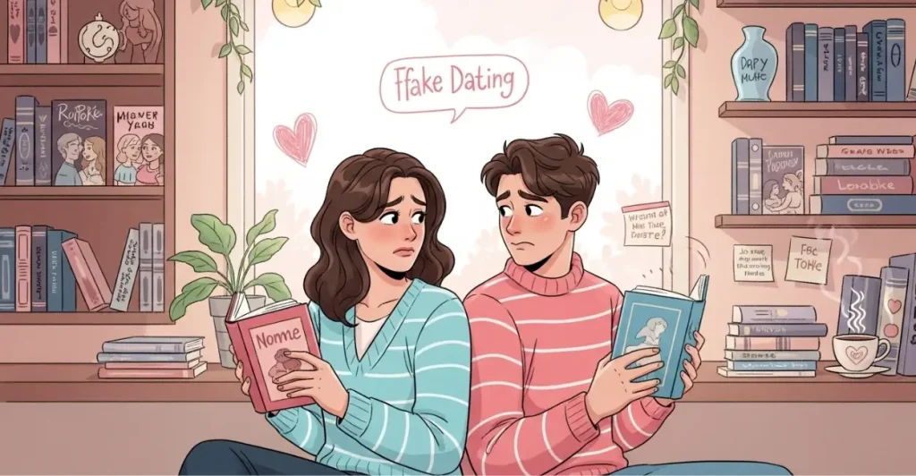 Por que romance com trope faking date fazem tanto sucesso