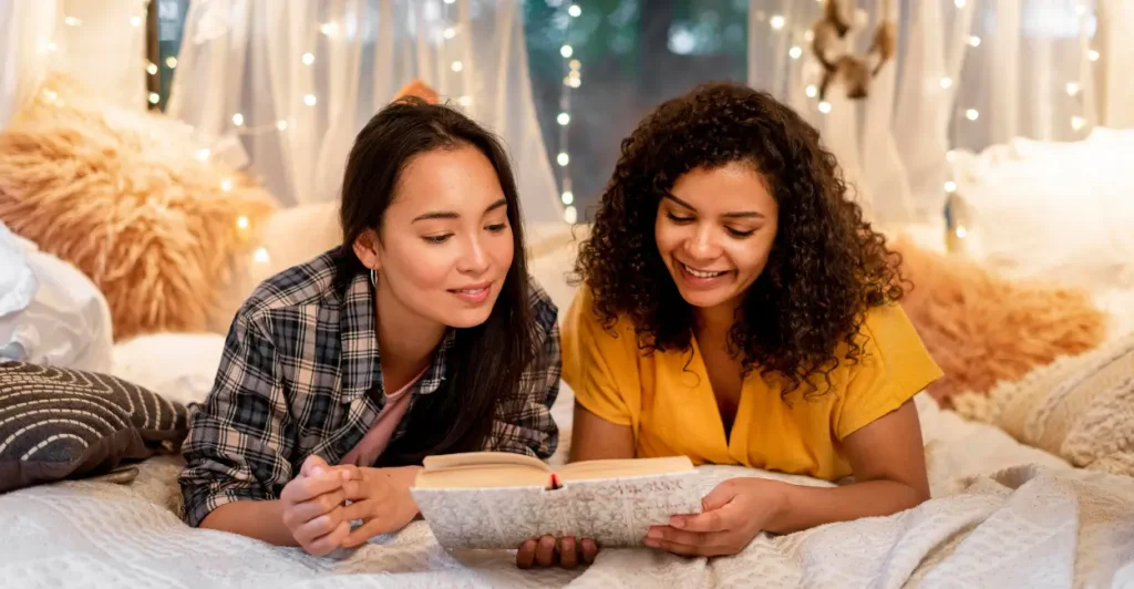 Clube do Livro mais aconchegante com acessórios especiais