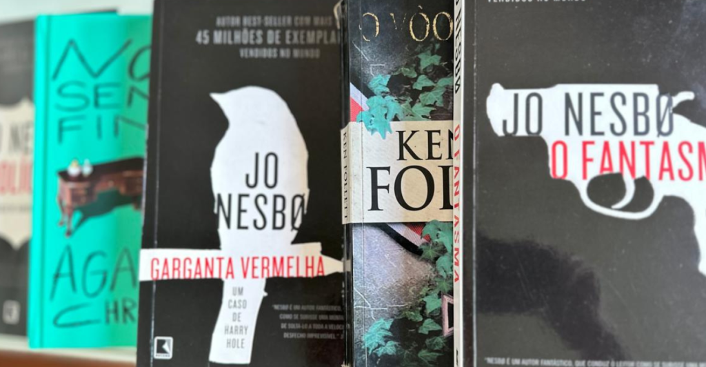 Características de Jo Nesbo e comparação com outros autores de suspense
