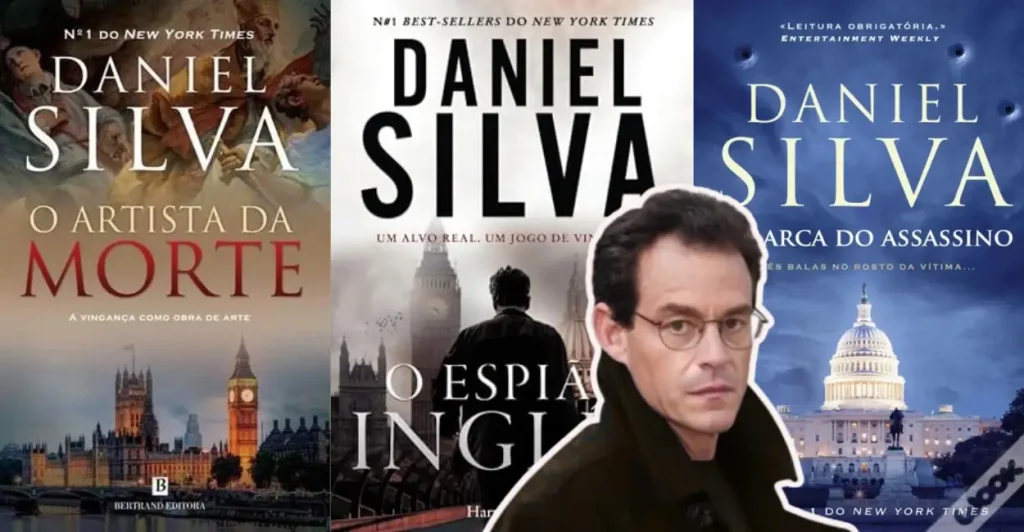 Ordem da saga de Gabriel Allon do autor Daniel Silva